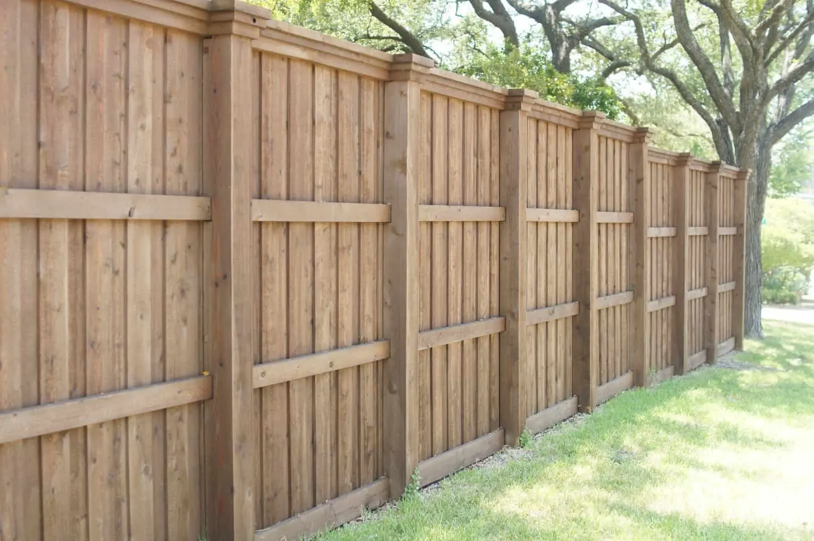 Cypress Fence Company Wood Privacy fence