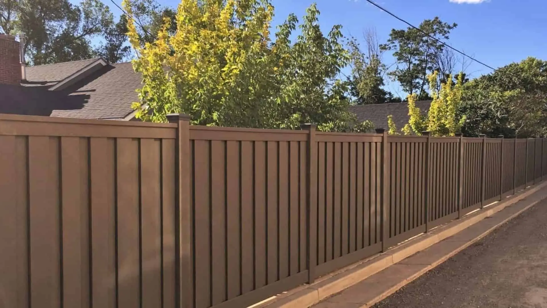 grapevine fence repair trex fence