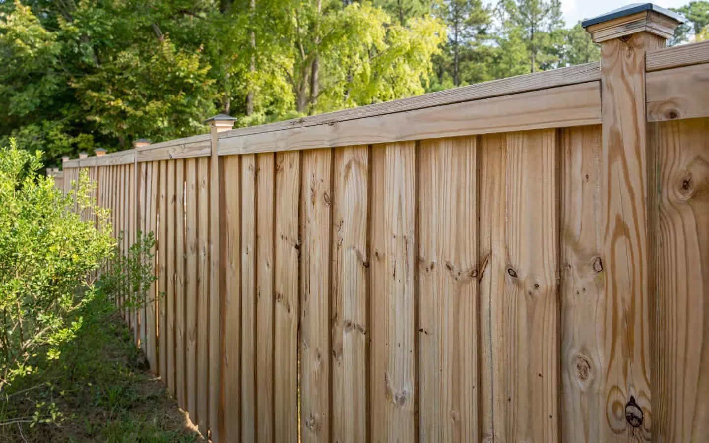 Burlington Wood Fence Installation