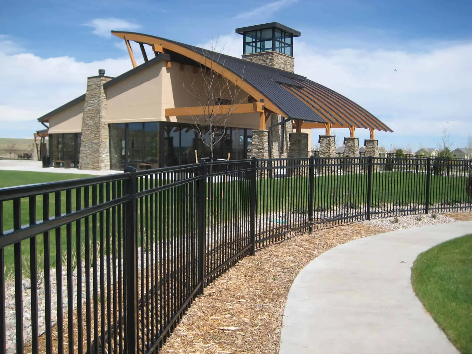 Steel Fencing Gallery