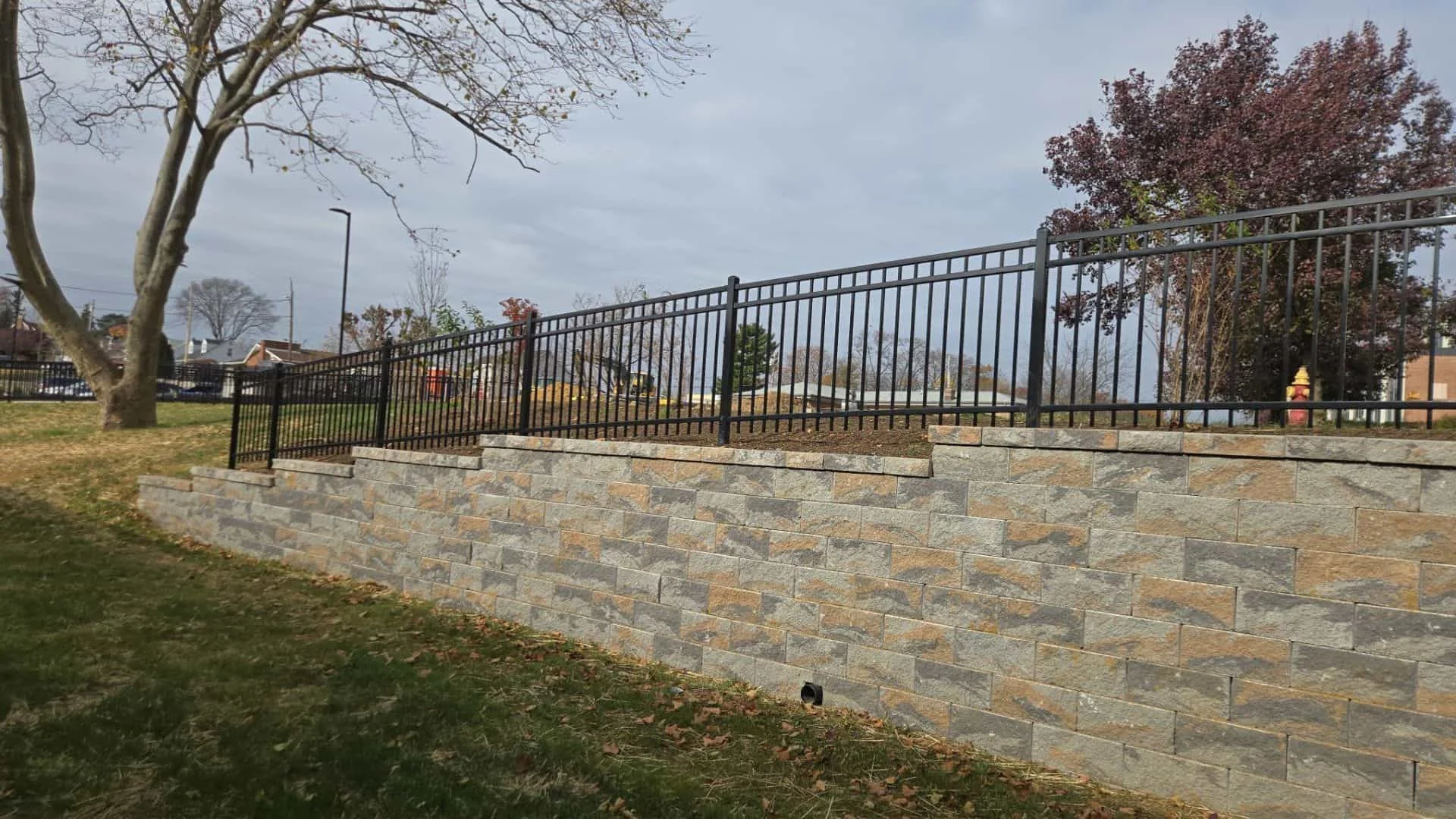 New Jersey aluminum fence for business