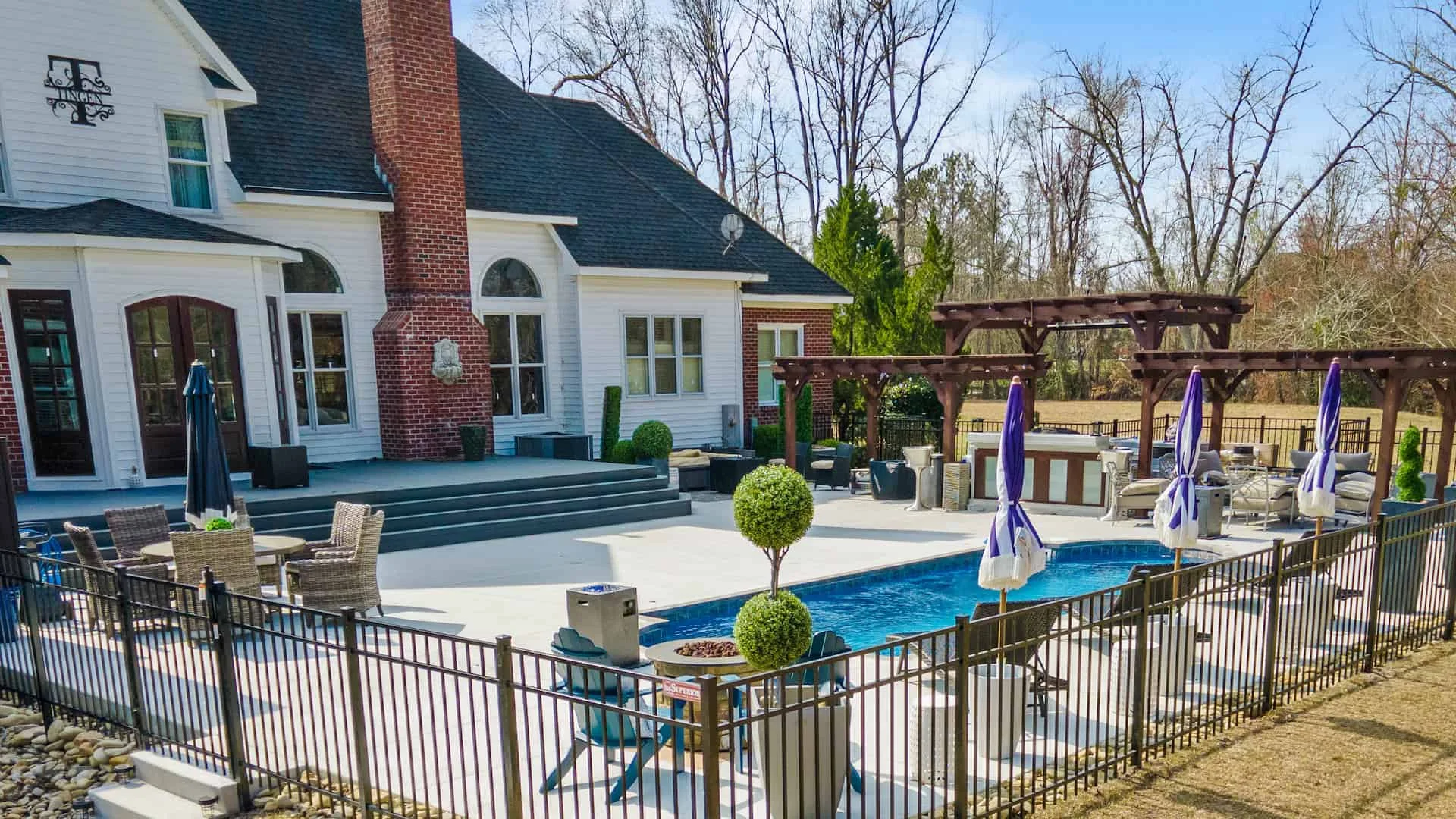 aluminum pool fence Cincinnati