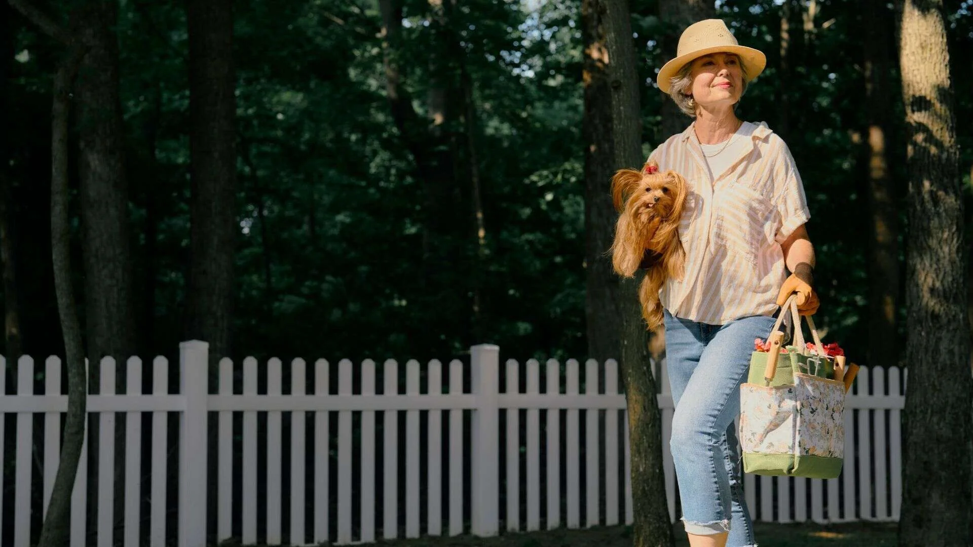 Sheltering My Shade Garden With The Best Fence Company Near Me Offering Free Estimates