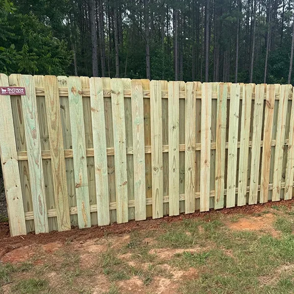 Wood Shadowbox Fence Zelkova St York, SC 29745