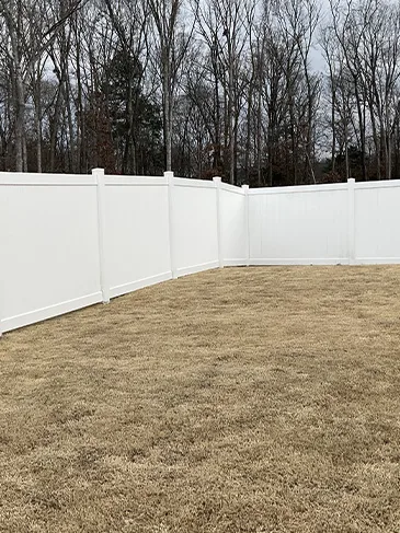 Residential Vinyl Fence Aspire Cir Wingate NC 28174 013125