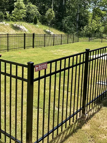 Residential Aluminum Fence Bull Dog Ln Wingate NC 29174 061925