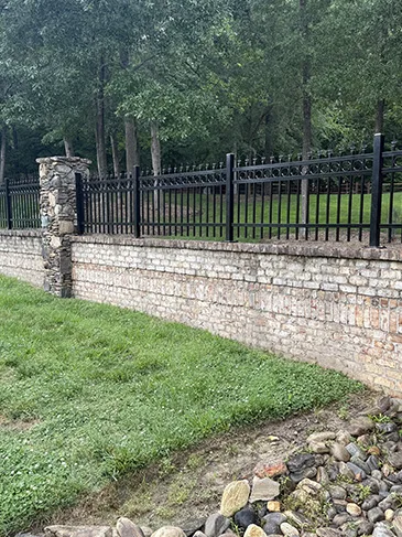Decorative Residential Aluminum Fence Bonds Grove Church Rd Waxhaw NC 29173 052825