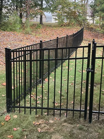 Residential Aluminum Fence Waterlily Star Ct Huntersville, NC 28078 092625