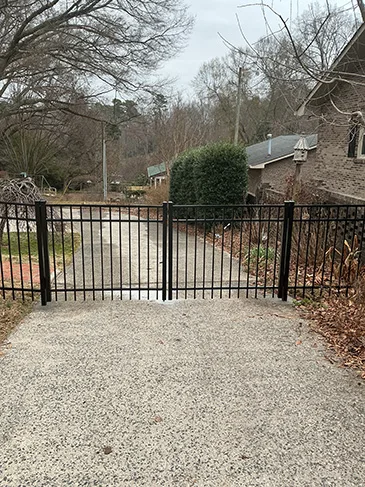 Residential Aluminum Fence Sunnyside Dr SE Concord, NC 28025 20260105