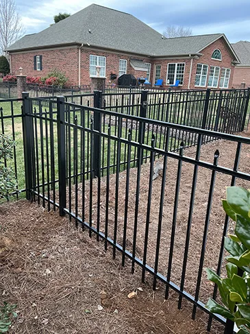 Flat Top Aluminum Fence Tomo Morris Ln SW Concord, NC 28027 20251212