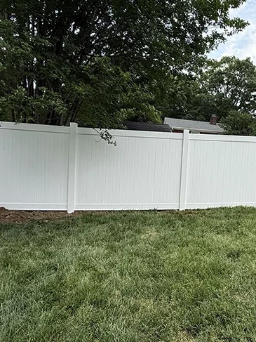 Vinyl Privacy Fence PIne St Harrisburg, NC 28075 050125