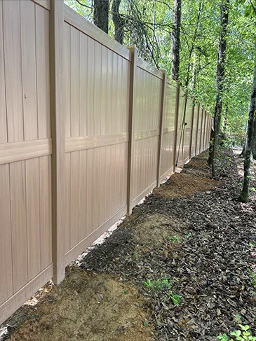 Residential Vinyl Privacy Fence Oleander Branch Ct Fort Mill, SC 29715 040425