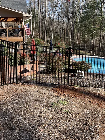 Residential Pool Fence Silverwood Dr Fort Mill, SC 29715 011526