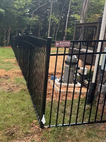 Aluminum Flush Bottom Fence Willow Farm Dr Denver, NC 28037 070925