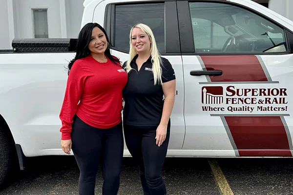 Office Administration Team Ame and Ali of Superior Fence and Rail of Denver