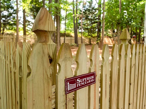Wood Picket Fences