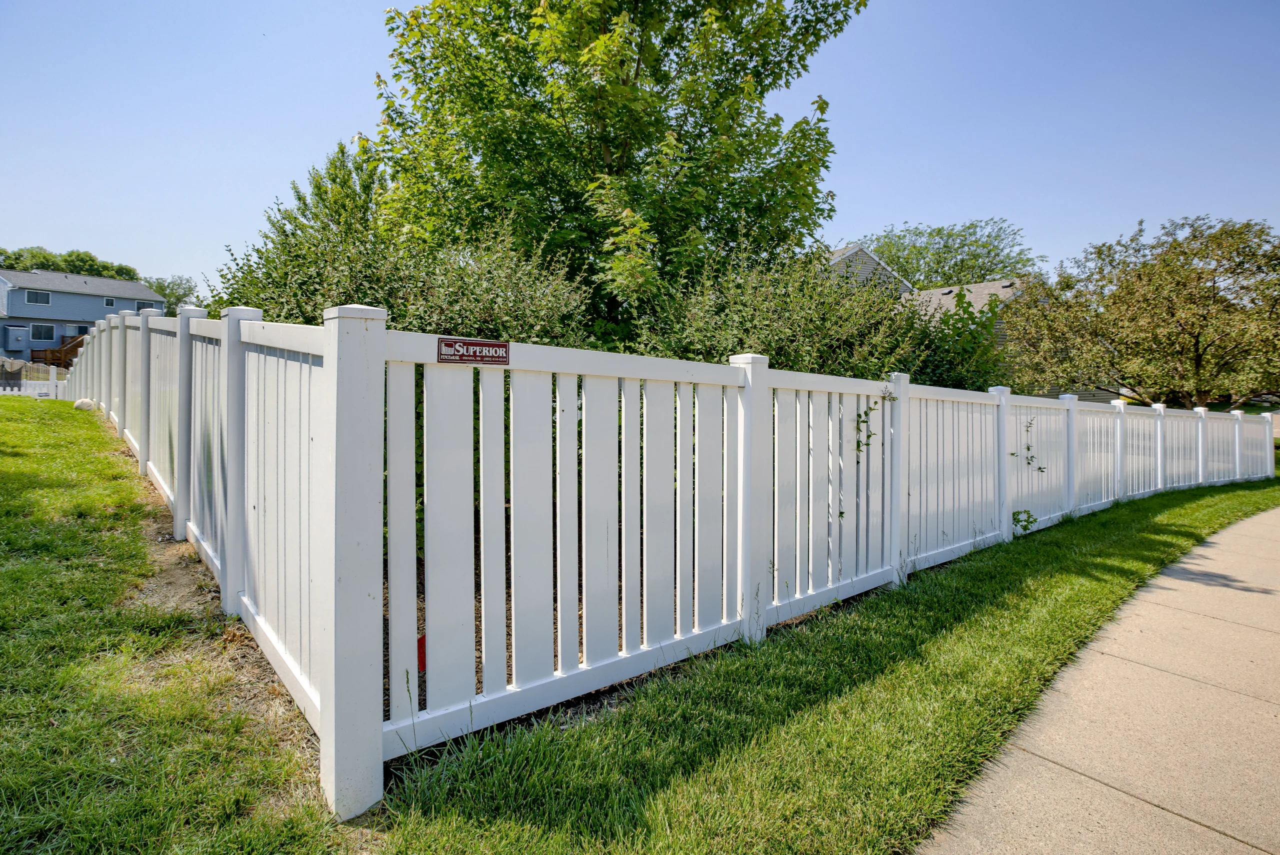 Vinyl Semi-Privacy Fences