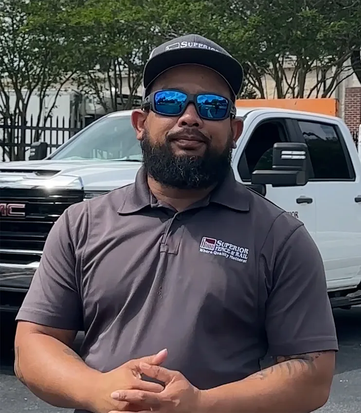 Sopath, Install Manager, Superior Fence and Rail of Jacksonville