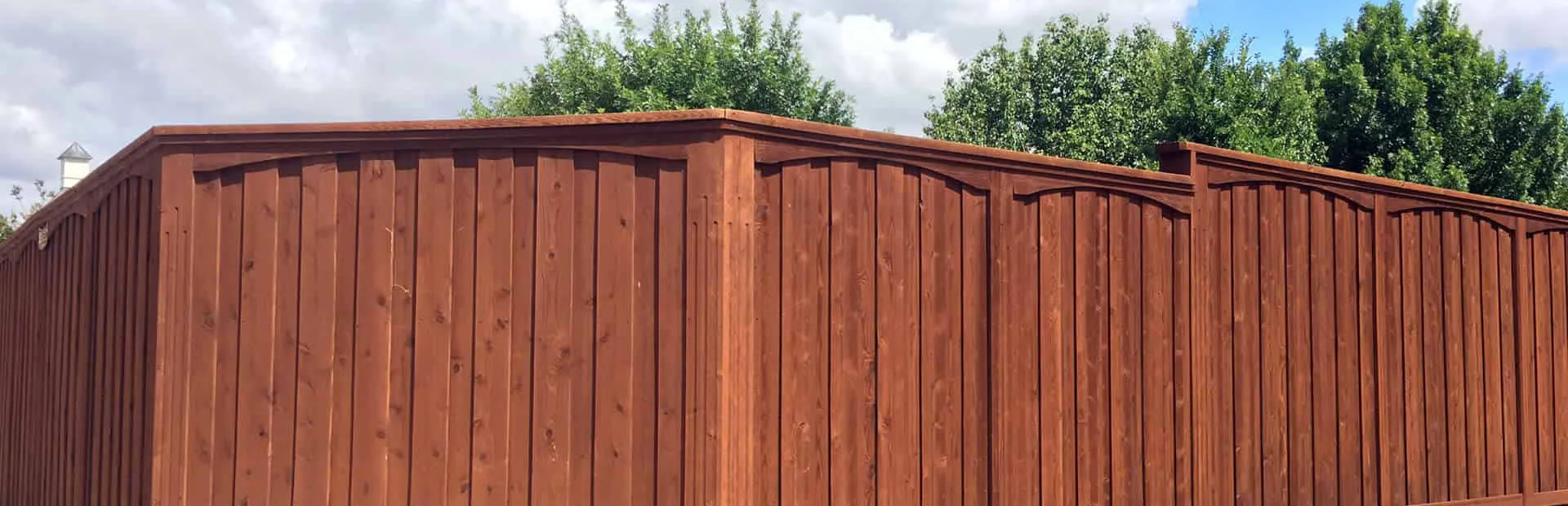 Master Series wood fence in Texas