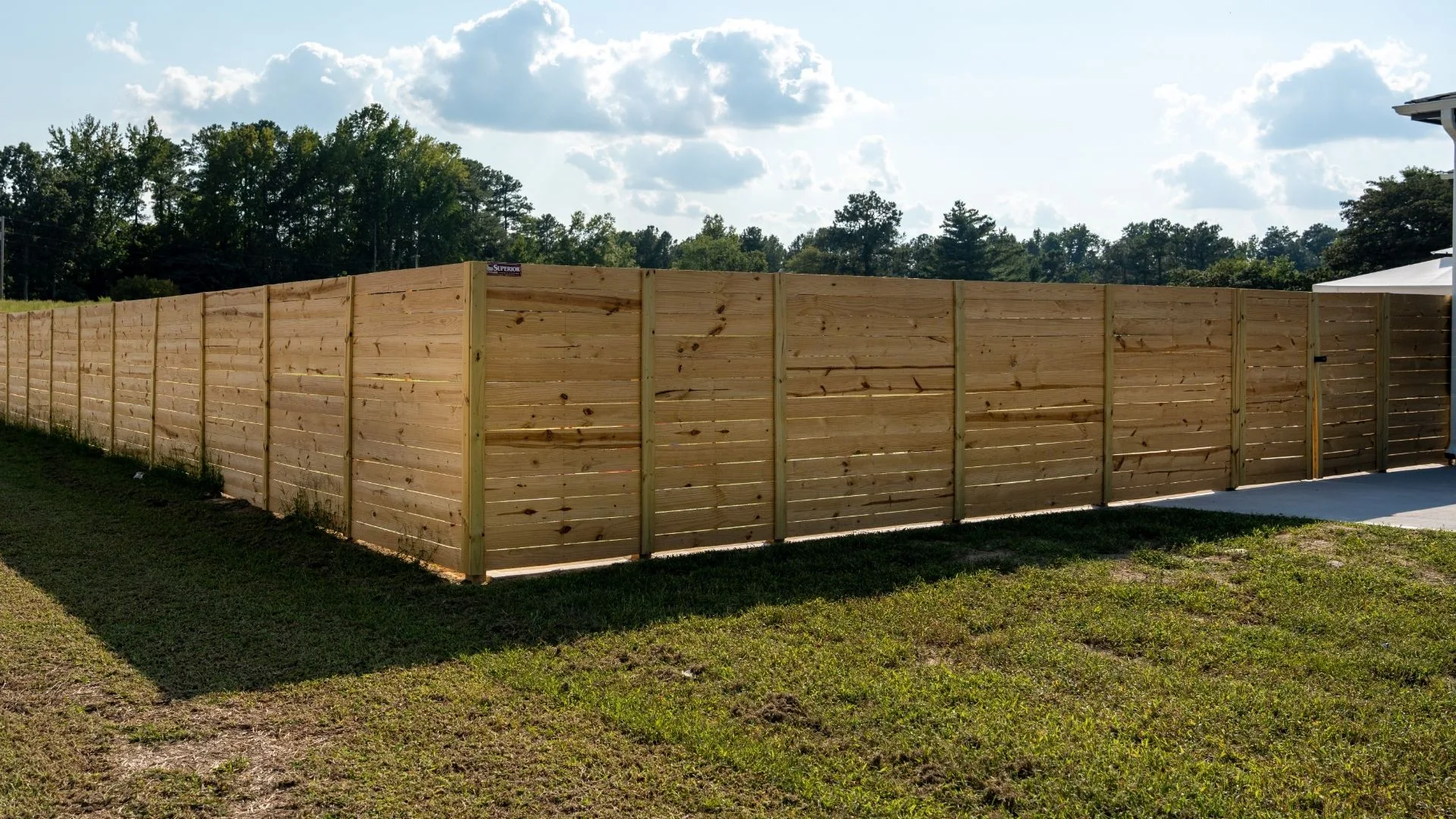 Western Cranston privacy fence