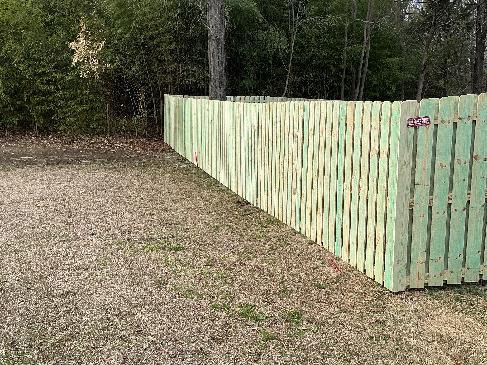 Shadowbox Wood Fence