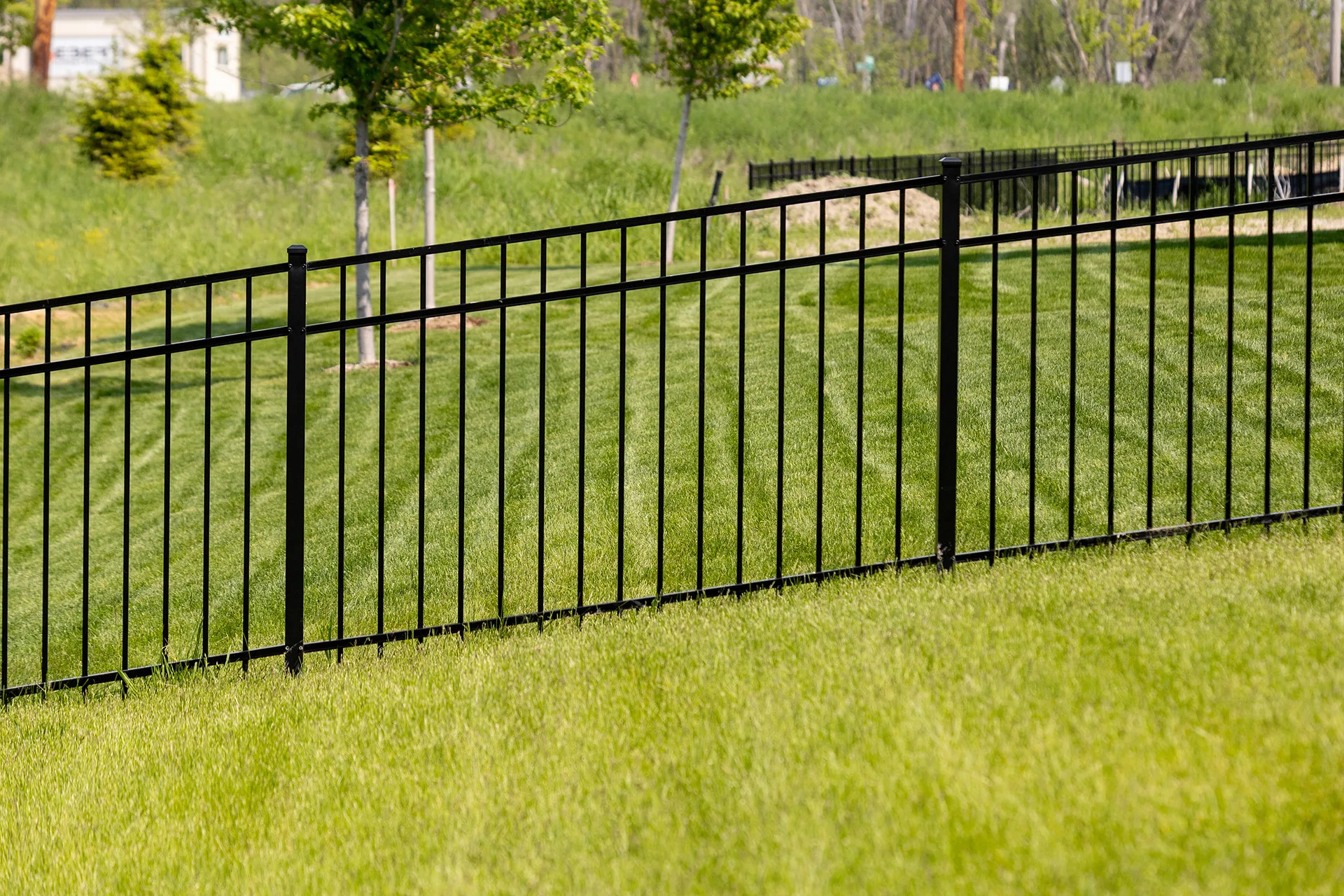 Sloped yard Olathe