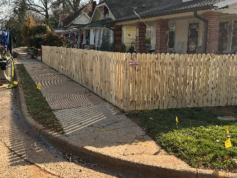 Wood Picket Face