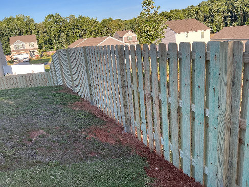 Shadowbox Wood Fence