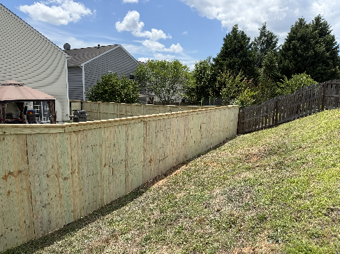 Wood Privacy Fence