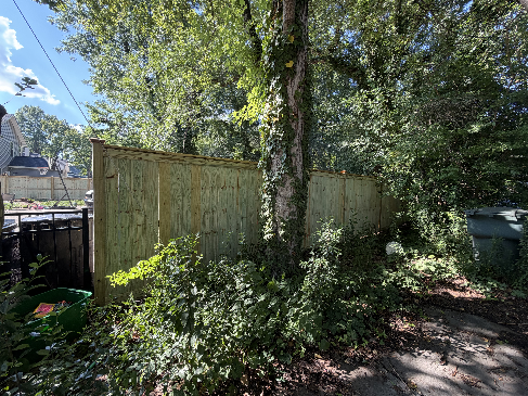 Stockade Wood Fence