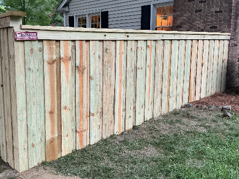 Wood Privacy Fence