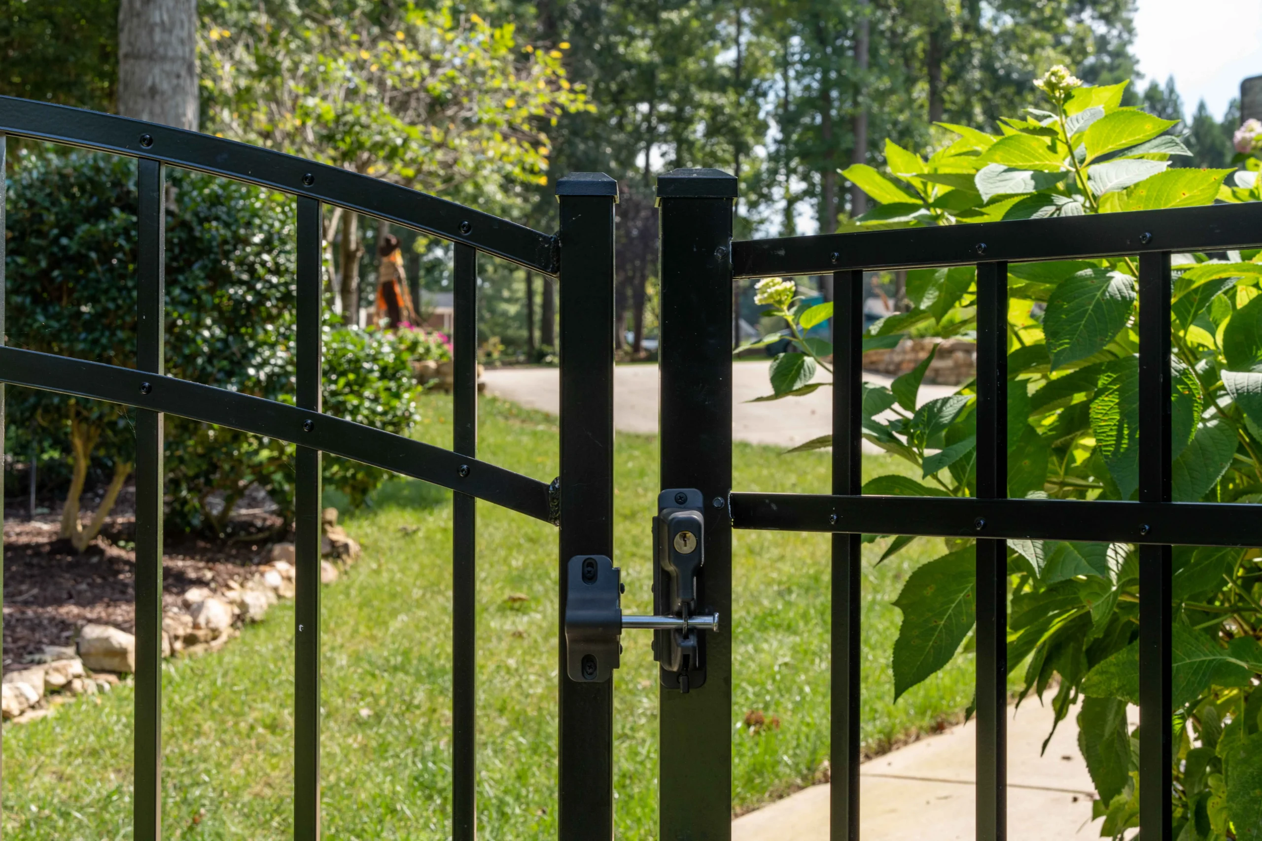 Steel fence