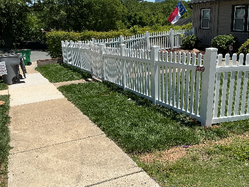 Vinyl Picket Fence