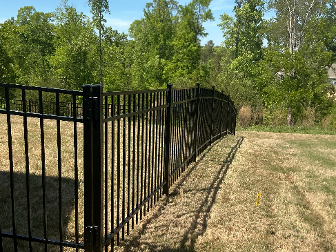 Black Aluminum Fence