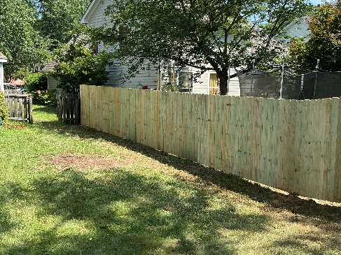Wood Privacy Fence