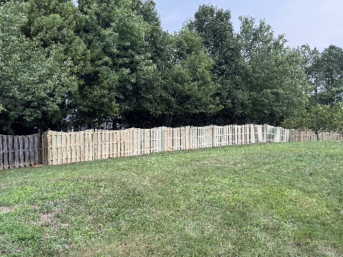 Shadowbox Wood Fence