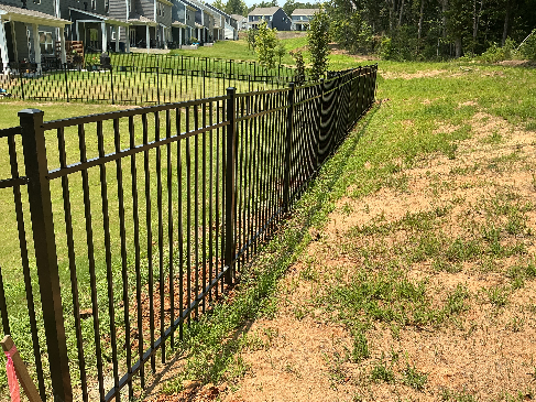 Black Aluminum Fence