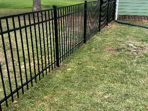 Black Aluminum Fence