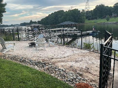Black Aluminum Fence