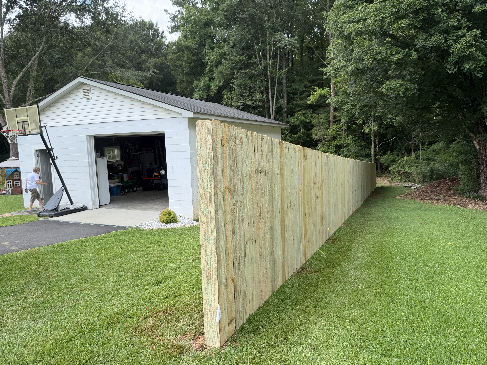 Stockade Wood Fence