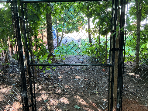 Black Chain Link Fence
