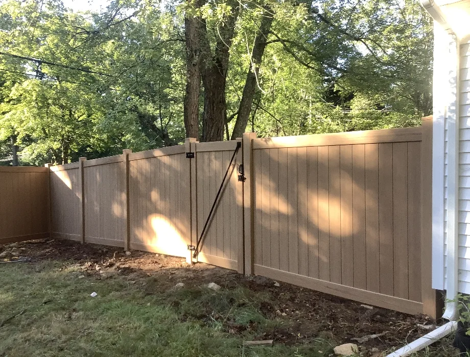 Cypress Vinyl Fence