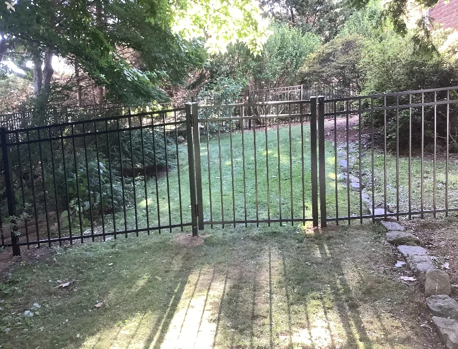 Black Aluminum Fence