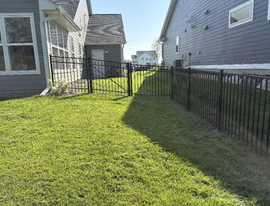 Black Aluminum Fence