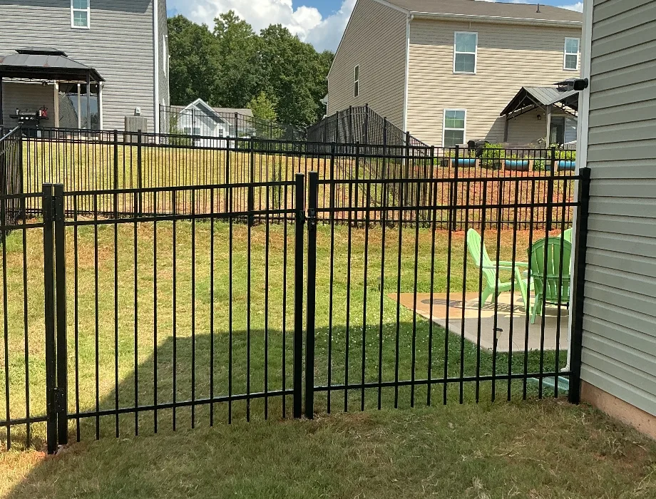 Black Aluminum Fence