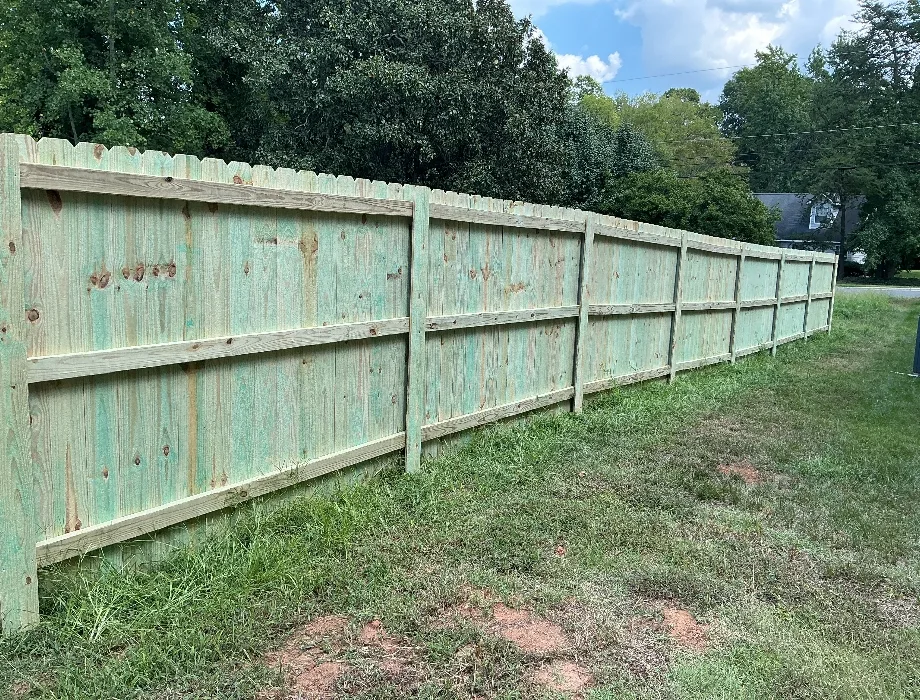 Wood Privacy Fence