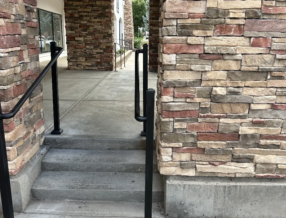 Black Aluminum Railing