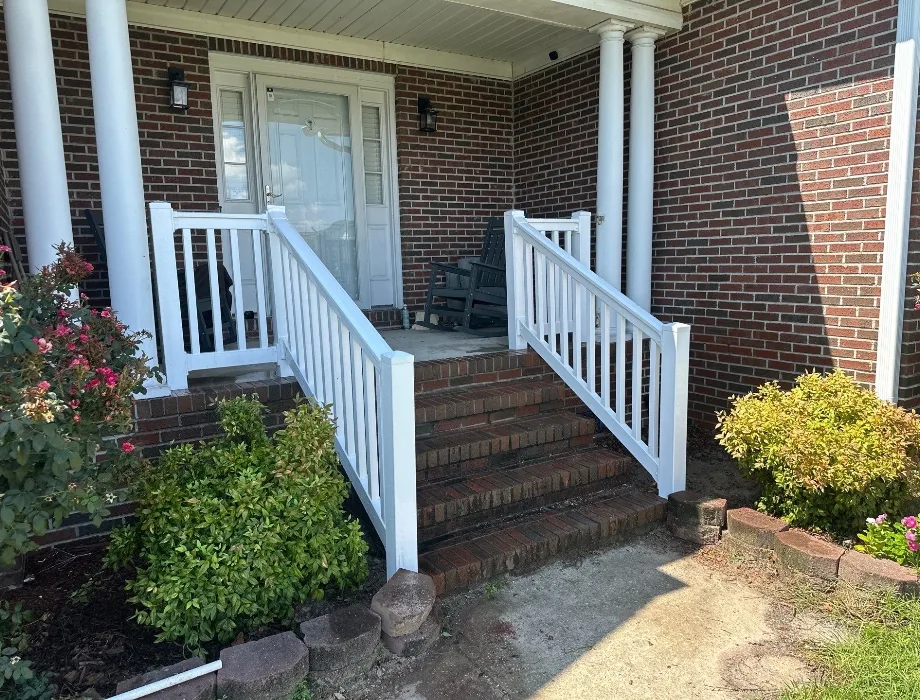 Custom Vinyl Hand Railing