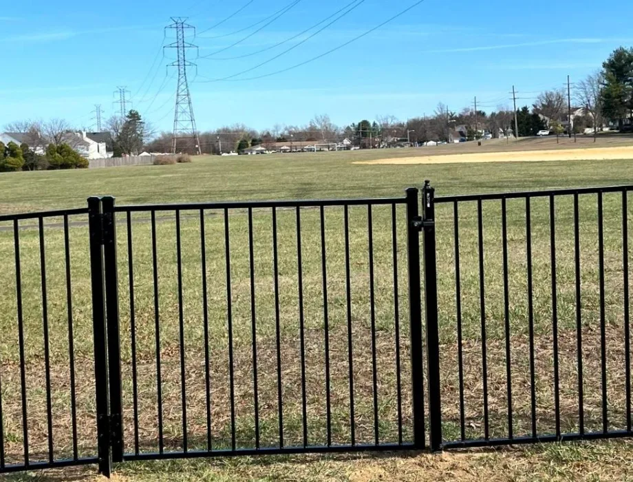 Black Aluminum Fence