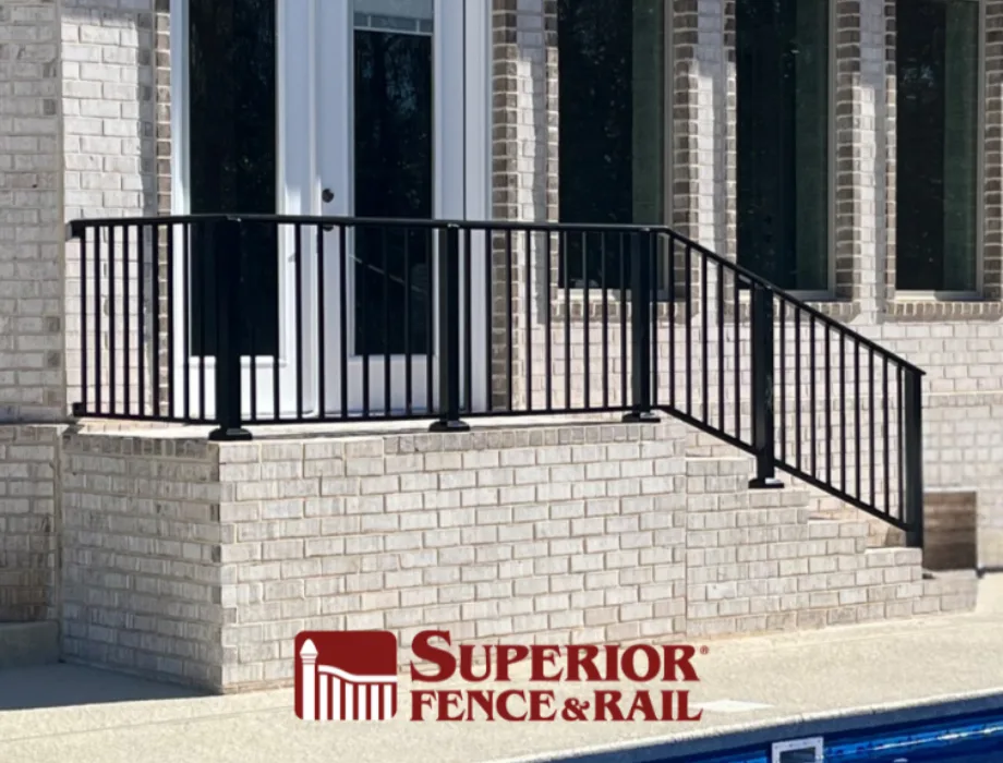 Black Aluminum Railing